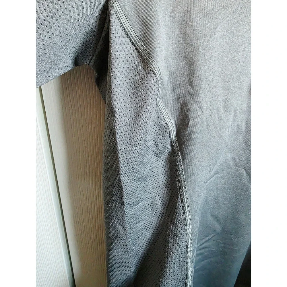 Nike Dri Fit Women's S Tall Golf Long Sleeve‎ Mock Neck Shirt Gray ST NWT $80